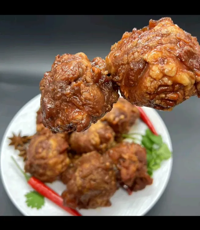 买一斤送一斤牛眼牛明镜熟食加热即食下酒小零食