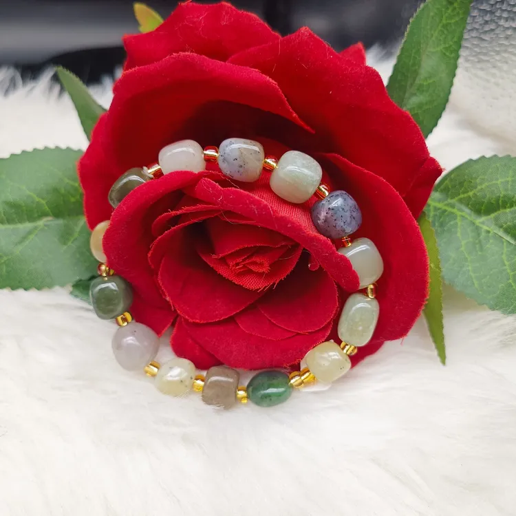 非金属仿珍珠手链 仿珍珠手链 时尚手工简约  قاشتېشى قوللۇق