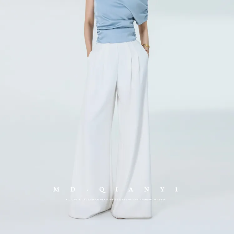 MD定制·杨千亿【爱神出街】2026春季时尚百搭显瘦减龄休闲裤子