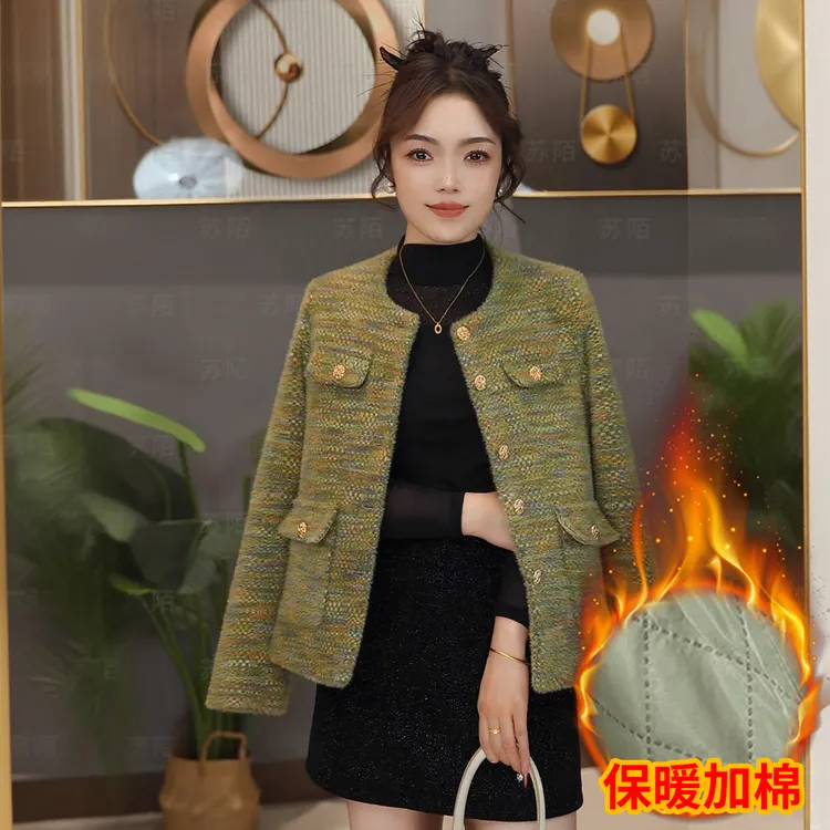 法式羊毛小香风外套女款爆款2025新款秋季高级感气质潮牌百搭秋季