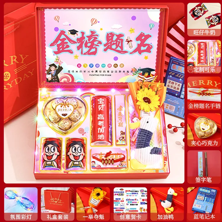 【金榜题名】私人定制/高考/中考/成人礼/生日快乐/送小朋友的礼物商品图