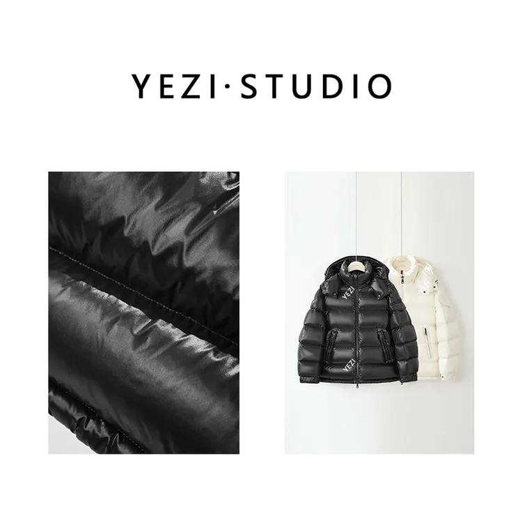 【玛雅女孩】极寒高奢亮面面料高蓬95三星三花经典鹅绒服25408046