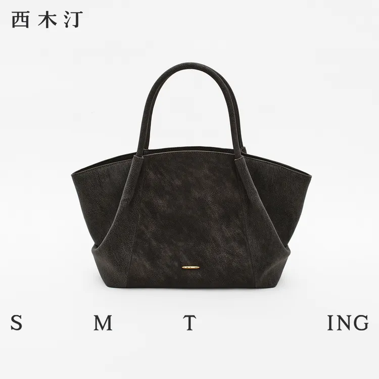 【西木汀】向阳 饺子包通勤腋下包牛皮单肩包百搭秋冬大容量包包女