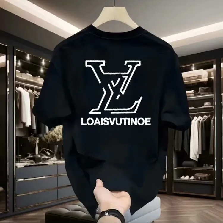 【一折专区】奥特莱斯专柜美式重磅短袖T恤ins宽松圆领上衣