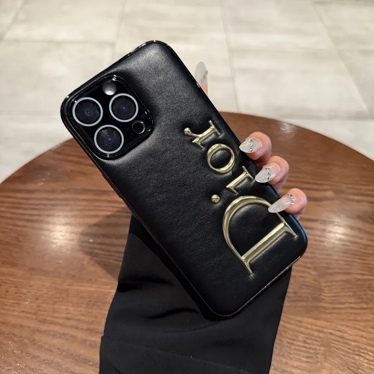 适用苹果16promax手机壳D家全包iPhone15带镜头膜14pm皮质13/12女