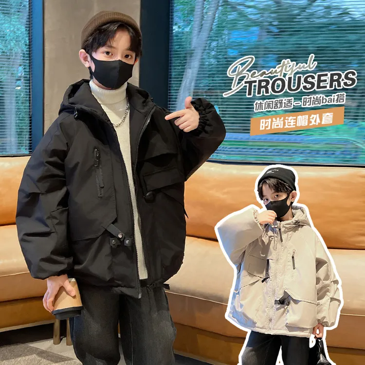 儿童装男童外套春秋款风衣2025新款春装中大童男孩春季上衣潮牌