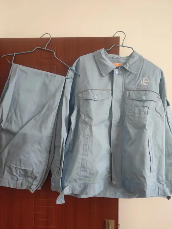 油田灰色防静电春秋装