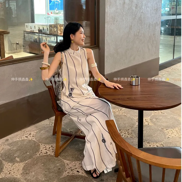  【鑫鑫专属 】 时尚老钱风套装夏季气质宽松