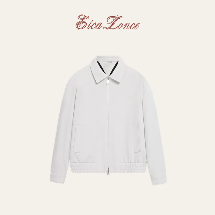 意卡伦萨 25·FW定制精梳棉混纺挺括有型秋冬夹克外套SM-BA6449