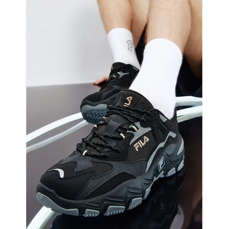 Fila/斐乐掠夺者2代加厚老爹鞋厚底增高复古运动鞋F52M542173F+RH