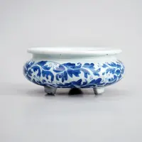 （拍卖商品）清康熙 青花花卉纹炉