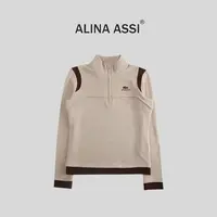 【糯米姐】2025秋冬新款显瘦T恤休闲长袖上衣Z0552