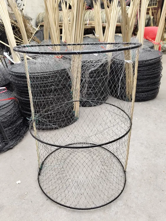 4股竹撑半塑捕鱼花篮四进三网鲫鱼草鱼黑鱼一件11个规格36*48