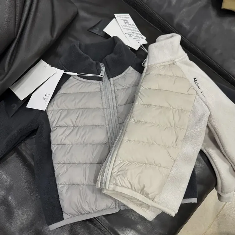 儿童秋冬加厚外套2025新款男童洋气羽绒服宝宝保暖外套羽绒内胆潮