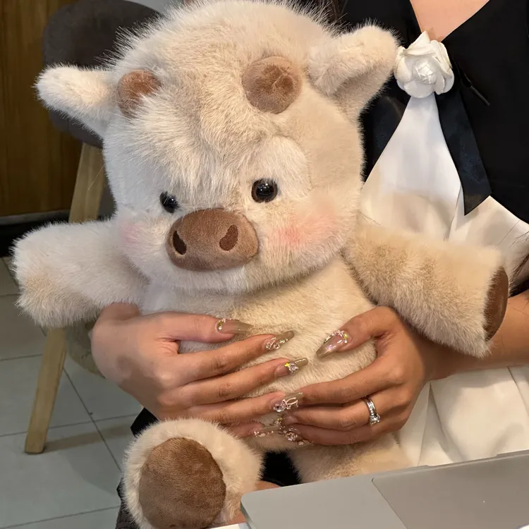 幼崽原创高品质苏高地牛玩偶毛绒玩具公仔娃娃