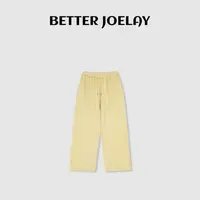 BETTER JOELAY-【丝柔软糯】羊毛休闲风直筒裤子宽松百搭KKH2390