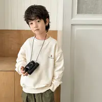 【秋季上新】印花男童圆领韩版小清新棉质卫衣春秋新款|24cc16