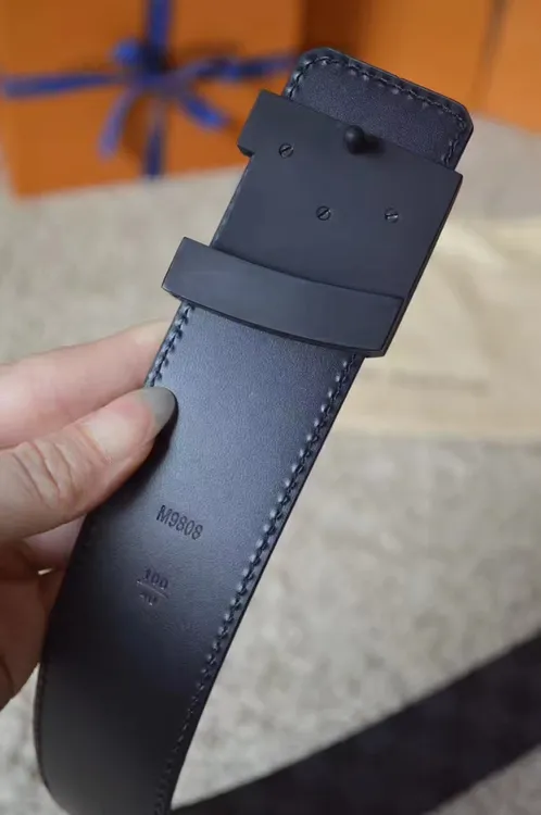 高档好物简约男士皮带真皮男头层牛皮裤腰带平滑扣内穿式男款时尚