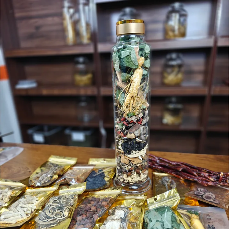 人参鹿茸等25种原材料 带5斤泡酒瓶（反复泡30斤酒）