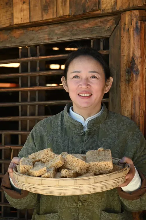 三种混搭传统手工米花糖小米酥红苕丝苕丝糖红薯糖传统糕点