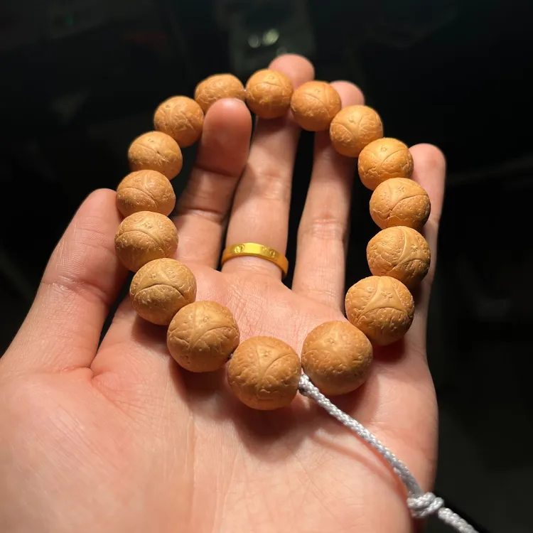 菩提珠串尼泊尔龙眼菩提15-16尺寸可选