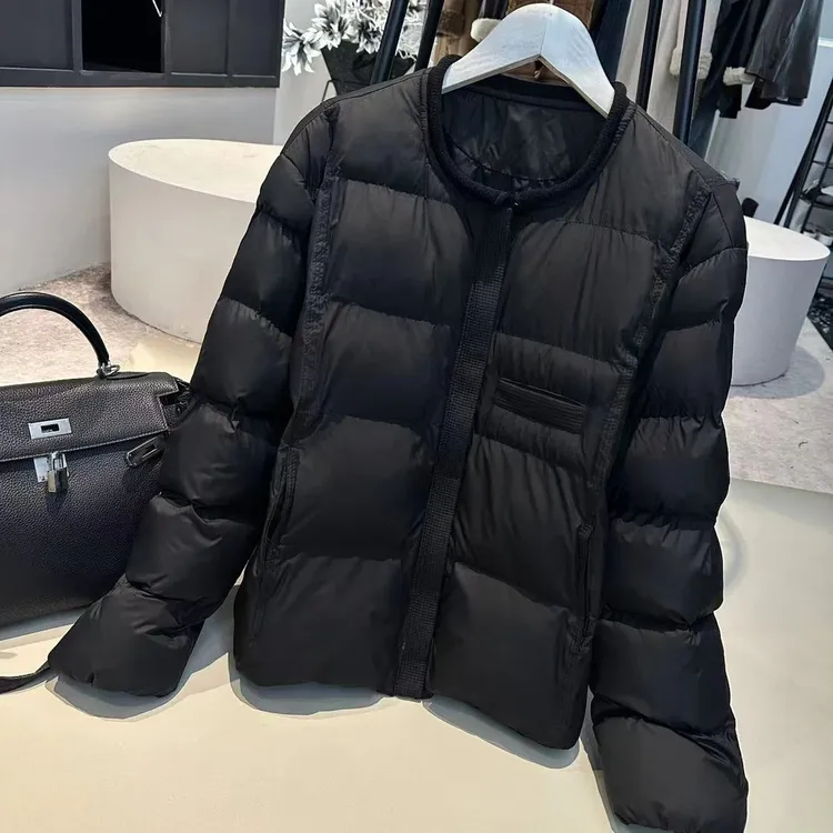 《姚家优麦汇》Y7512冬款圆领棉服设计感百搭时尚外套休闲女款