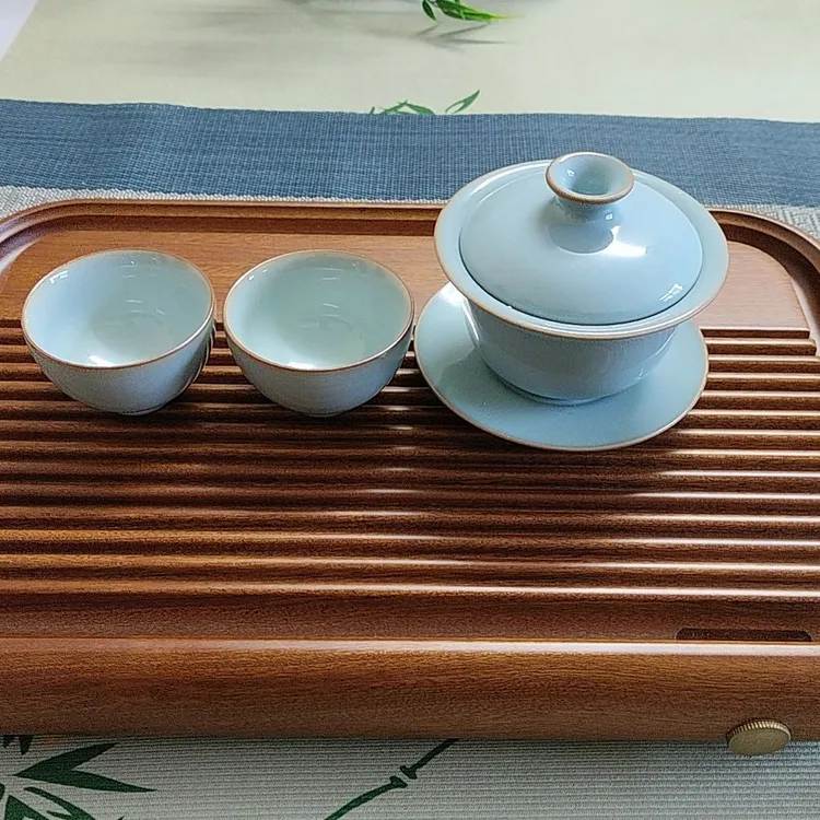 汝瓷正品盖碗，150毫升，杯60毫升