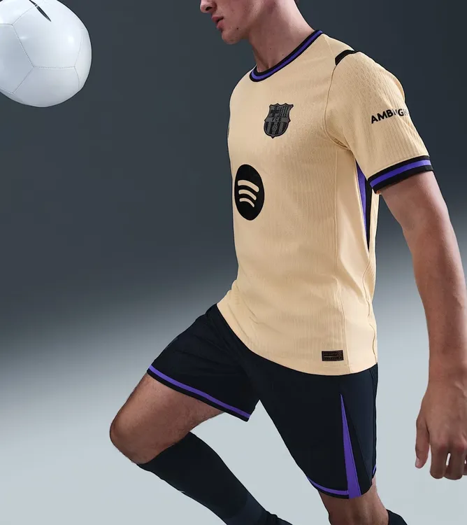 巴塞X科比联名款客场球衣球员版运动时尚休闲