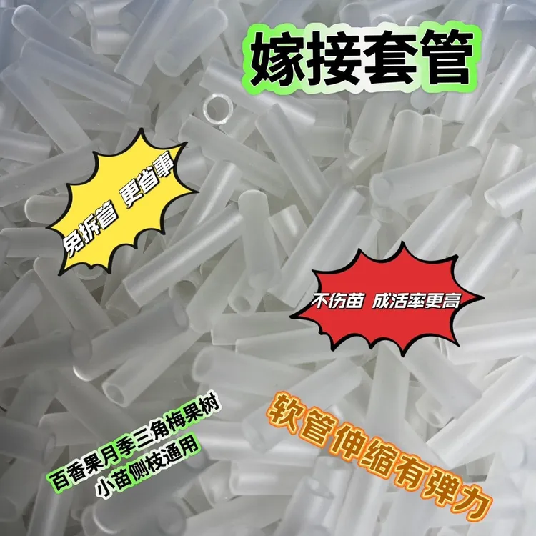 嫁接套管果树苗木花卉盆景蔬菜通用嫁接套管