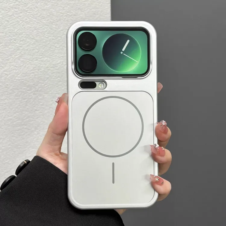 适用小米17ProMax高级感创意手机壳小米17Pro肤感磨砂带磁吸防摔.