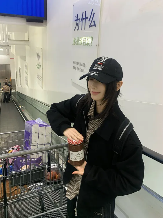 LX-NIVU红色内里纯棉460克帆布棉翻领外套男秋冬宽松休闲夹克