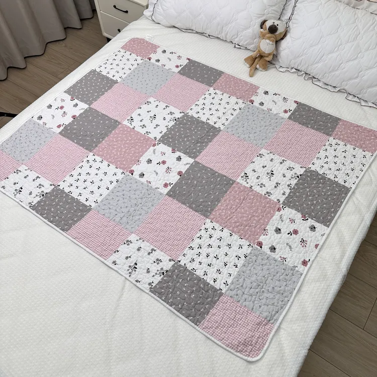 纯棉双面款四季通用优等品双面床盖成人床垫褥子床上纯棉隔脏垫