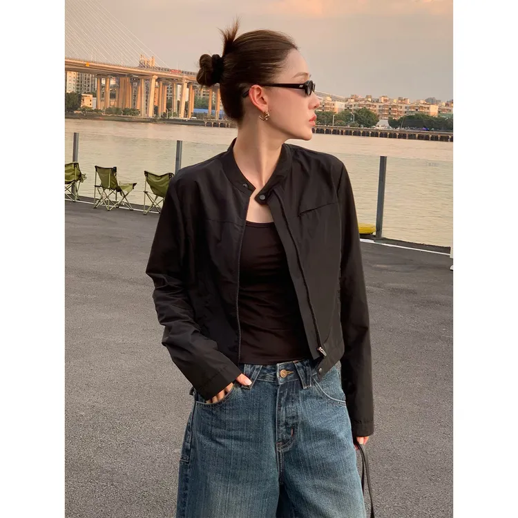 Players Handbook《黑武士》潮流时尚早秋轻薄尼龙夹克外套 PH1985