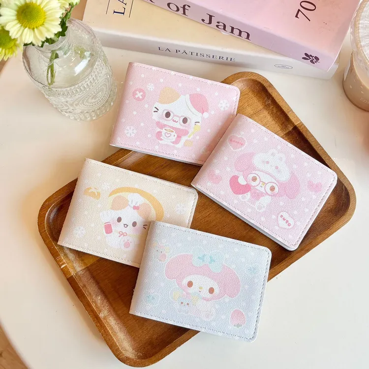 原创棉花糖喵驾驶证件套可爱卡通行驶证驾照皮套汽车多卡位保护套