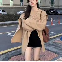斗篷式披肩毛衣外套女秋冬新款设计感气质宽松百搭显瘦针织衫上衣
