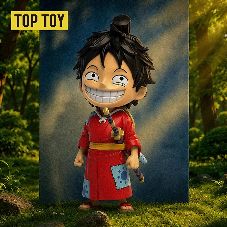 【TOP TOY】航海王搞怪系列盲盒:和之国篇公仔摆件动漫路飞索隆礼物