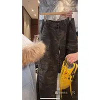 徐秋阳  美式迷彩工装裤  秋季新款百搭时尚休闲牛仔裤9460