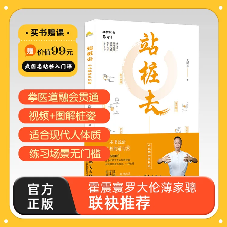 《站桩去》 从此桩功无秘密，霍震寰、罗大伦、薄家骢联袂推荐