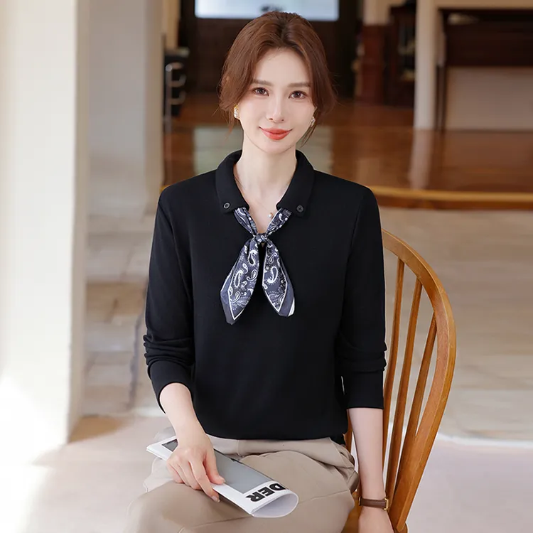 洋气妈妈装秋冬毛衣针织衫中老年女士毛衫打底内搭气质春秋长袖