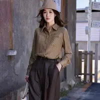 【衬衣】高档新款外套上衣设计感时装女装服装1301[XSLF]Q