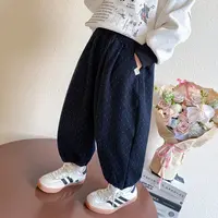 儿童裤子2025秋冬新款休闲裤中小童外穿裤子女童裤子男童裤子百搭