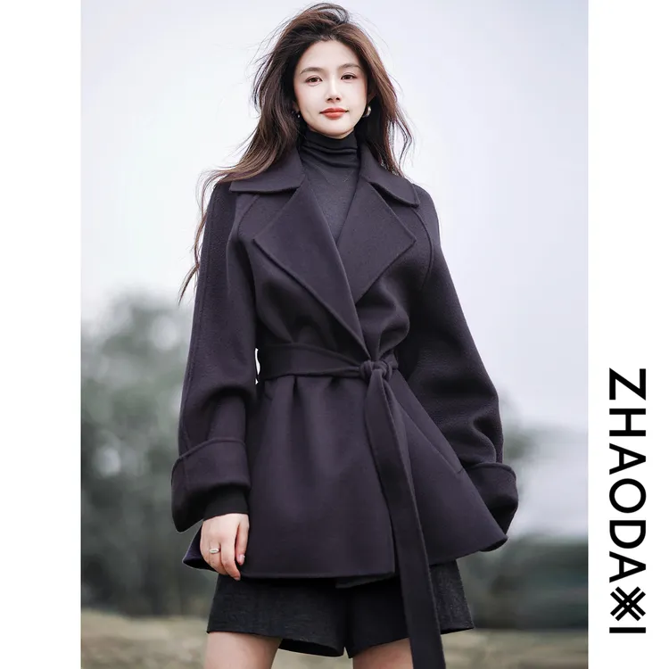 【赵大喜】冰.岛恋人大衣2.0 | 100.%绵羊毛翻领质升级质感