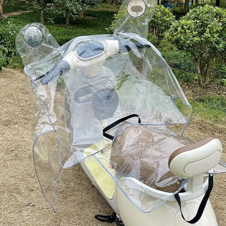 电动车防雨罩电瓶车车头罩防水加大加厚全包围摩托车挡风被防雨罩