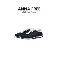 ANNA FREE 新款舒适经典德训鞋刺绣绒面低帮运动鞋Z8607