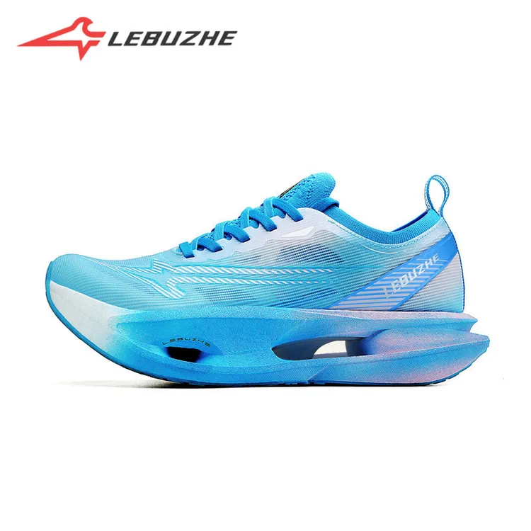 乐步者碳翼1.0超临界全掌异构碳板专业马拉松竞速低帮体考跑步鞋