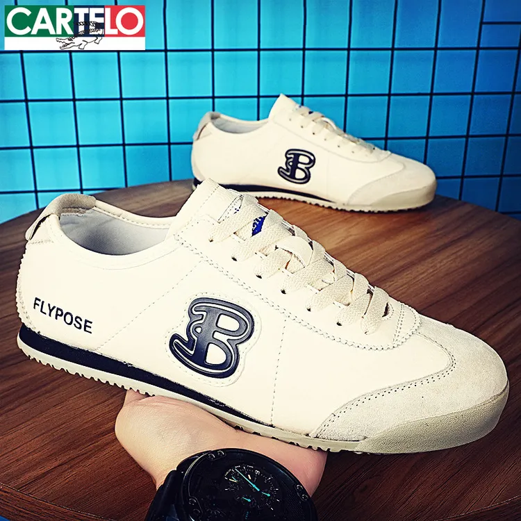 卡帝乐鳄鱼小白鞋男鞋冬季2025新款软底运动休闲阿甘款板鞋子男士