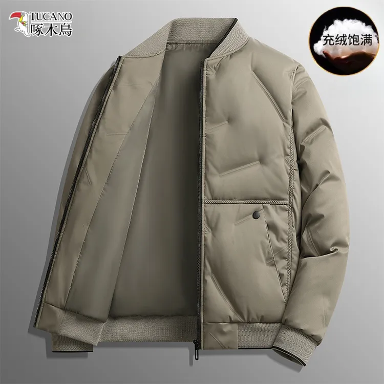 TUCANO/啄木鳥冬季轻薄羽绒服男士上衣外套加厚保暖休闲夹克保暖