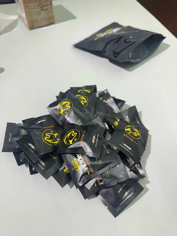 胜利者台球杆皮头材质九球桌球杆配件专用