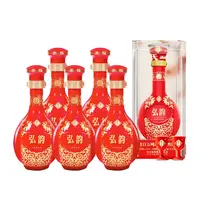 四特天工弘韵 52度500ml 整箱装 特香型纯粮白酒 