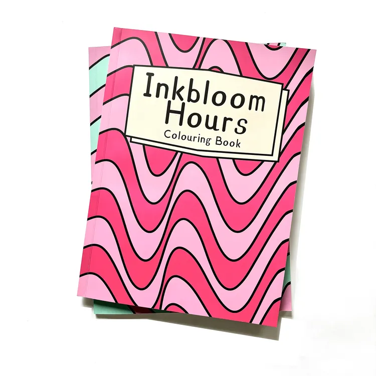 纸间时光涂色本成人解压助眠2025新款不透色秘密花园填色绘本